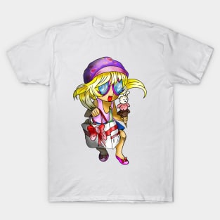 kawaii girl beach bum T-Shirt